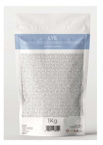 The weight and batch number appear on the back of the product